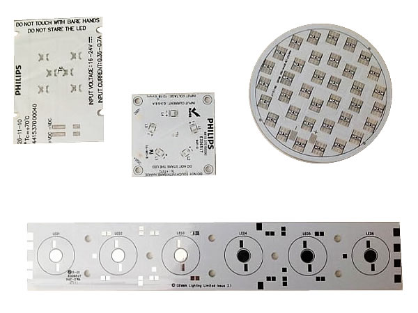 Platine auf Aluminiumbasis